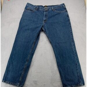 Lee Jeans Men‎ 42x30* Blue Denim Straight Leg Relaxed Fit